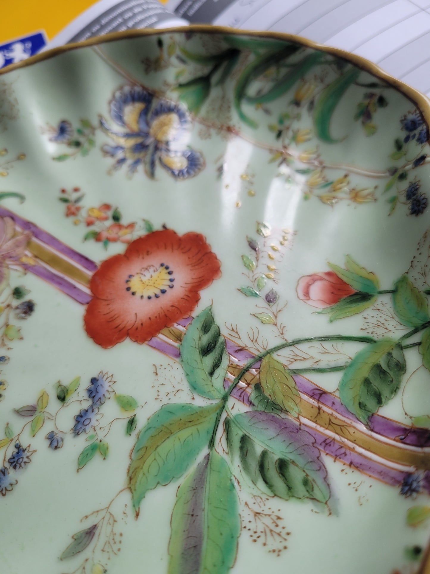 Vide-poche Maurice Schilliger Boutique en porcelaine- Ref 542