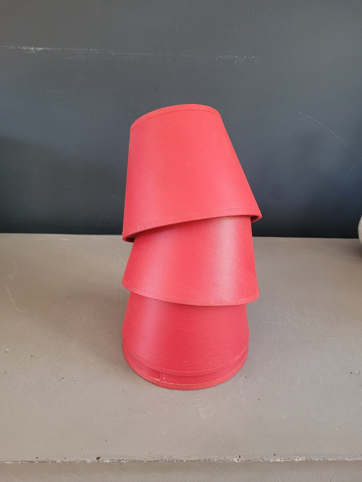 Lot de 4 abat-jour à pince- Ref 730