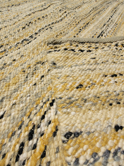 Tapis en laine tissé vintage - Ref 1048