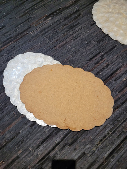 6 sets de table en nacre - Ref 810