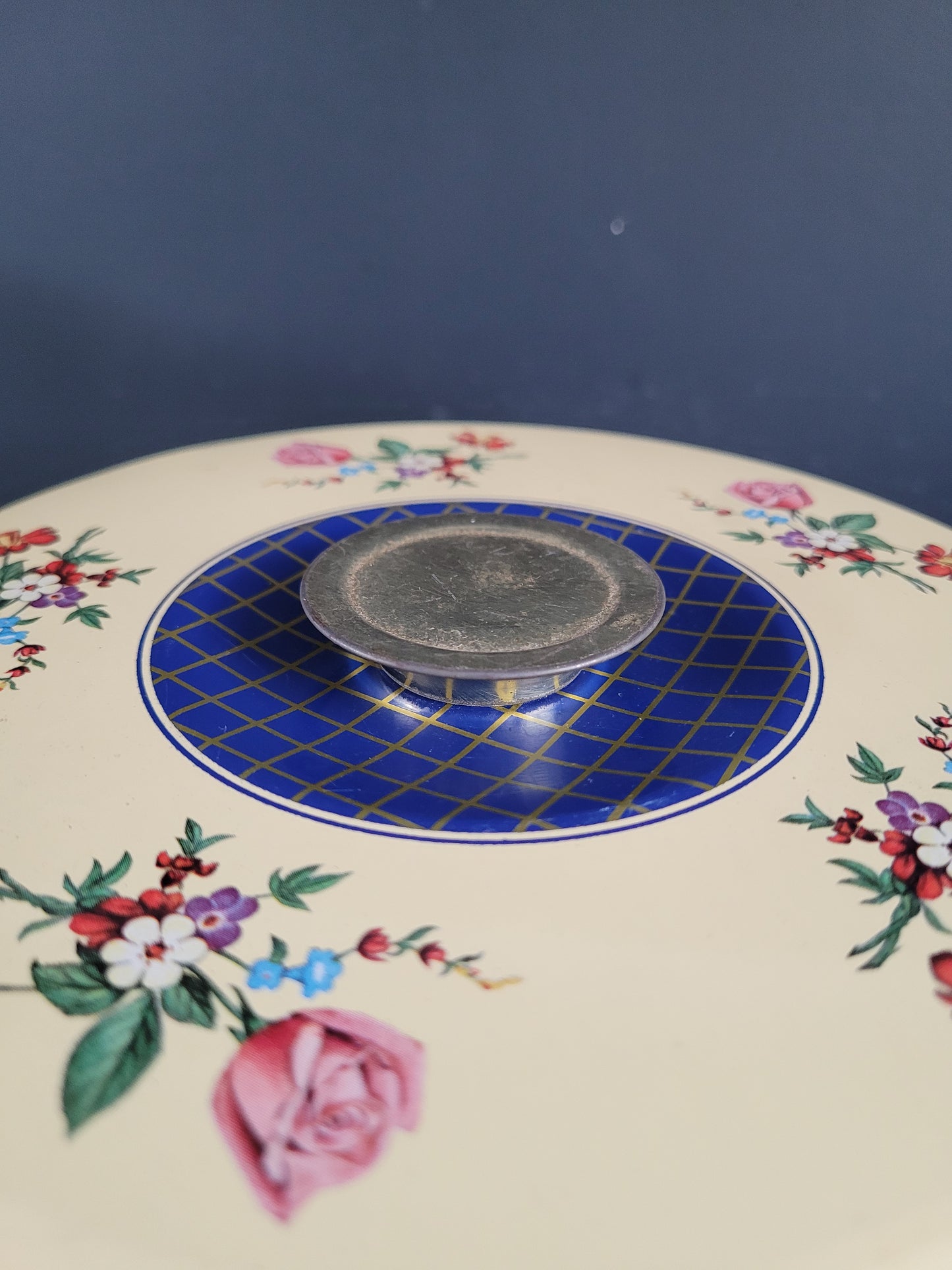 Boîte à biscuits en fer blanc - Ref 818