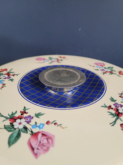 Boîte à biscuits en fer blanc - Ref 818