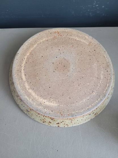 Ensemble tasses + assiette en Grès Migeon La Borne - Ref 409