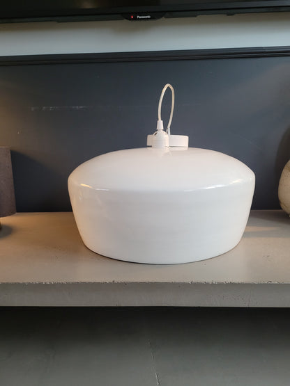 Suspension en bambou et blanc - Ref 58