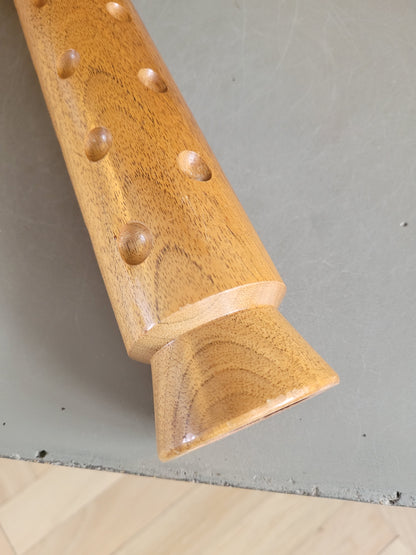 Moulin à poivre vintage en teck Haenlein Winterthur - Ref 663