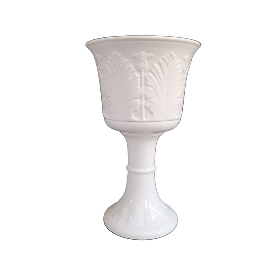 Cache-pot sur pied - porte-plante en céramique - Ref 1014