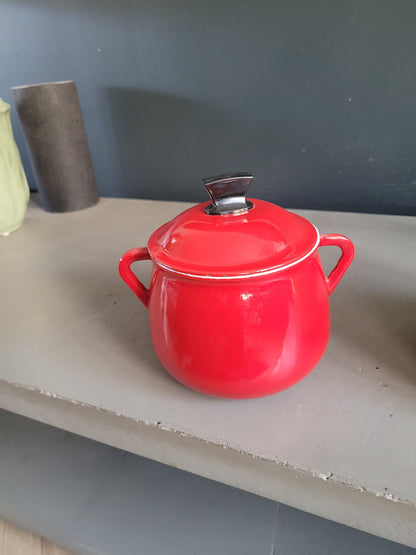 Paire de marmites en fonte émaillée - Ref 811