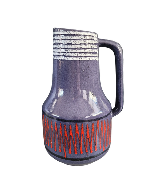 Vase de sol West Germany mauve - Ref 879