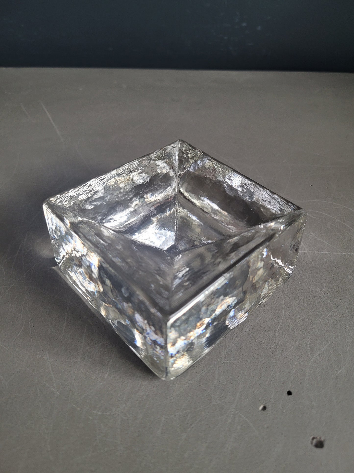 Vide poche en verre moulé- Ref 486