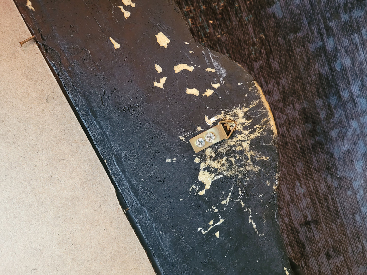 Miroir baroque façon stuc - Ref 614