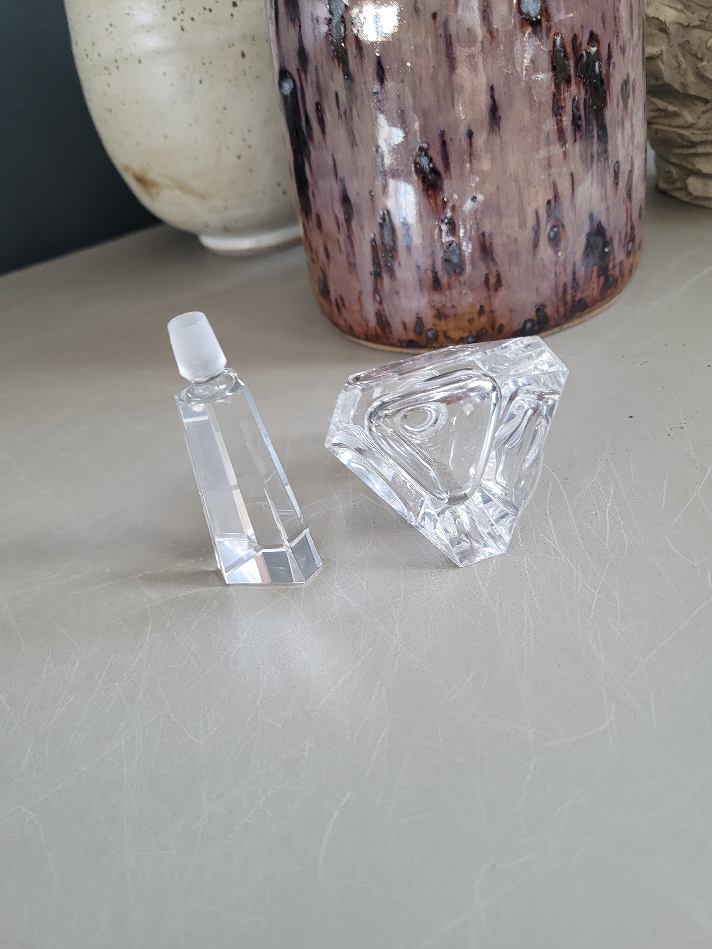 Flacon de parfum en cristal - Ref 899