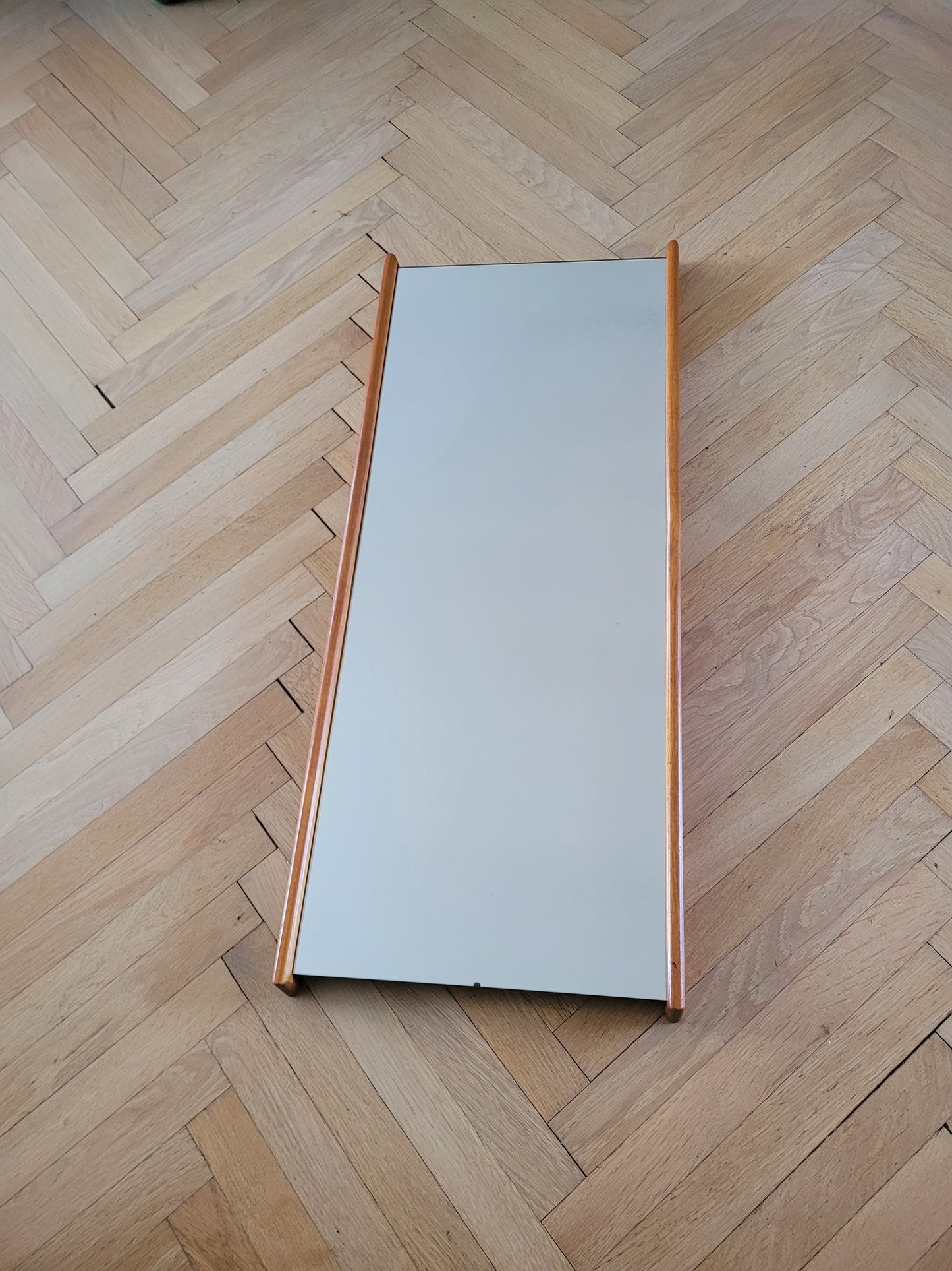 Miroir scandinave en teck - Ref 1016