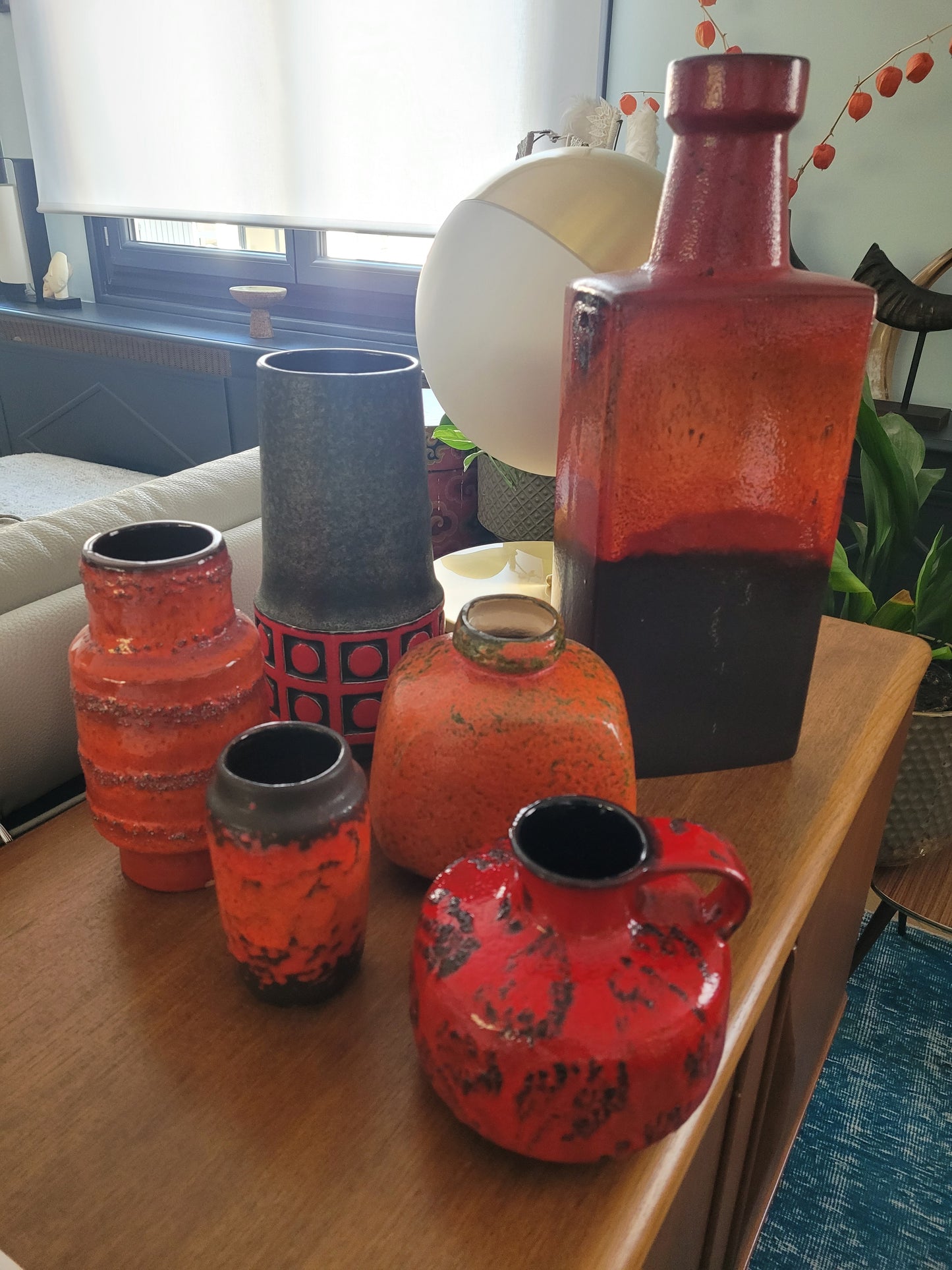 Vase à poignée West Germany- Ref 550
