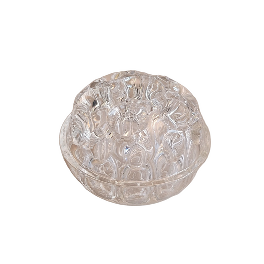 Pique-fleurs 19 trous en verre VMC Reims - France - Ref 717