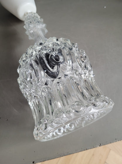 Suspension vintage en verre moulé - Ref 861