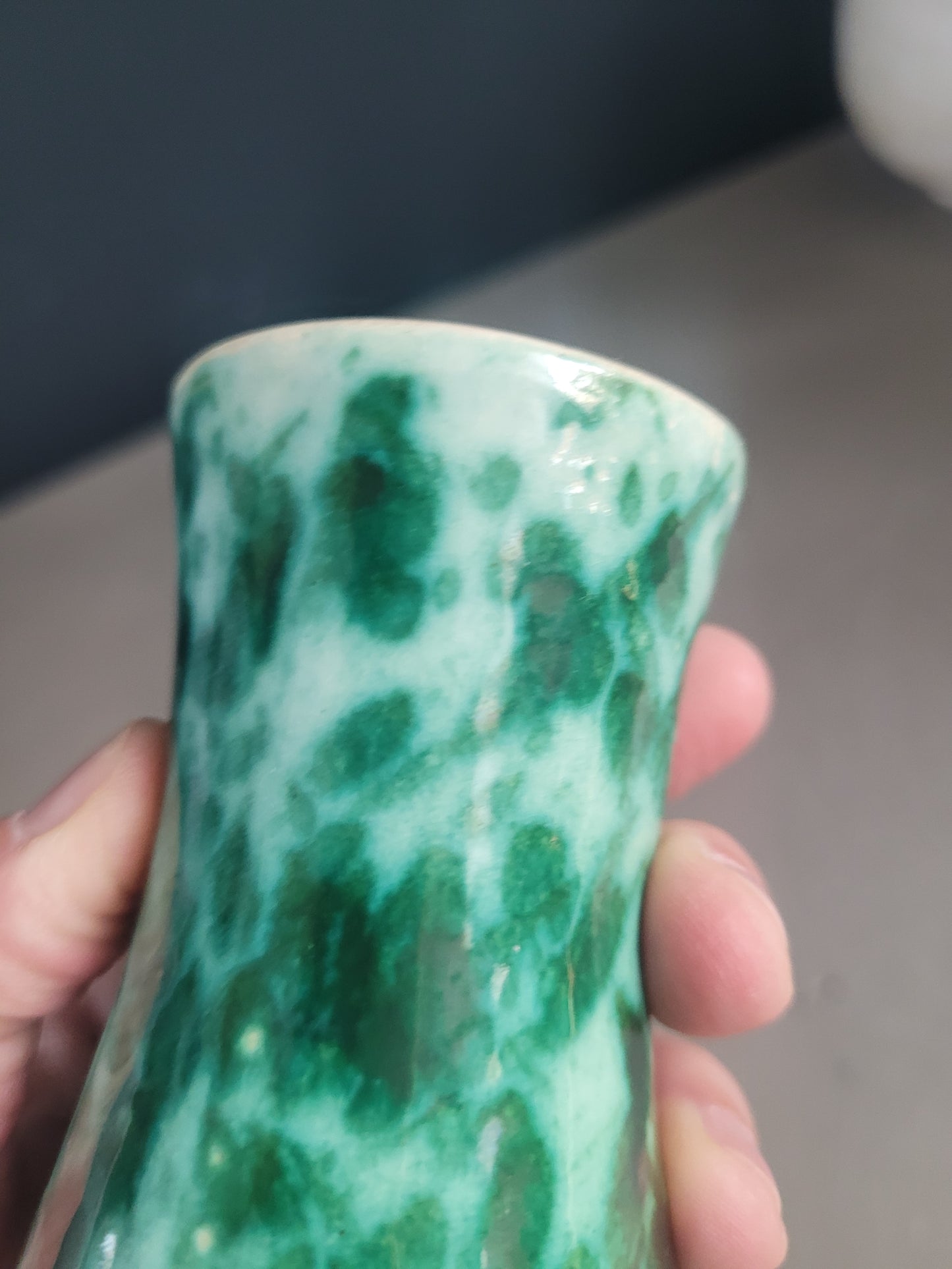 Petit vase en céramique émaillée- Ref 684