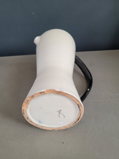 Pichet diabolo vintage noir et blanc - Ref 572