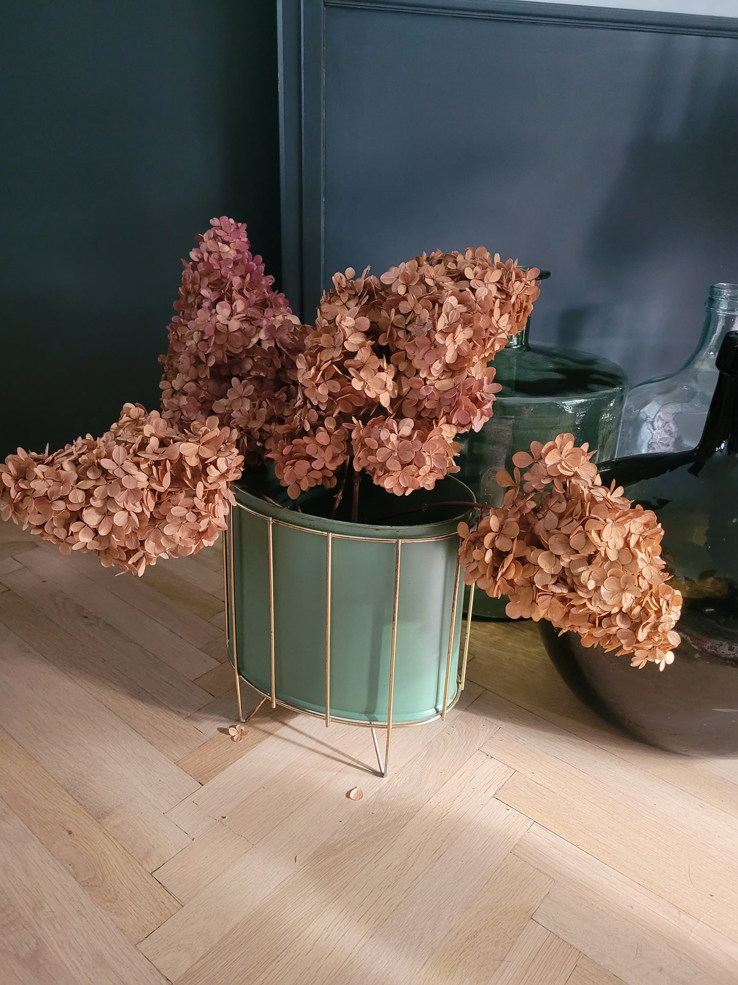 Cache-pot porte-plantes vintage - Ref 678