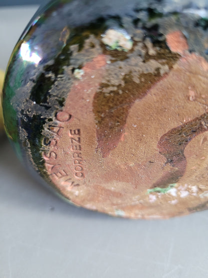 Paire de mugs en terre cuite - Meyssac Corrèze- Ref 492