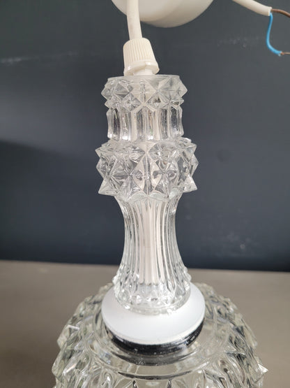 Suspension vintage en verre moulé - Ref 861