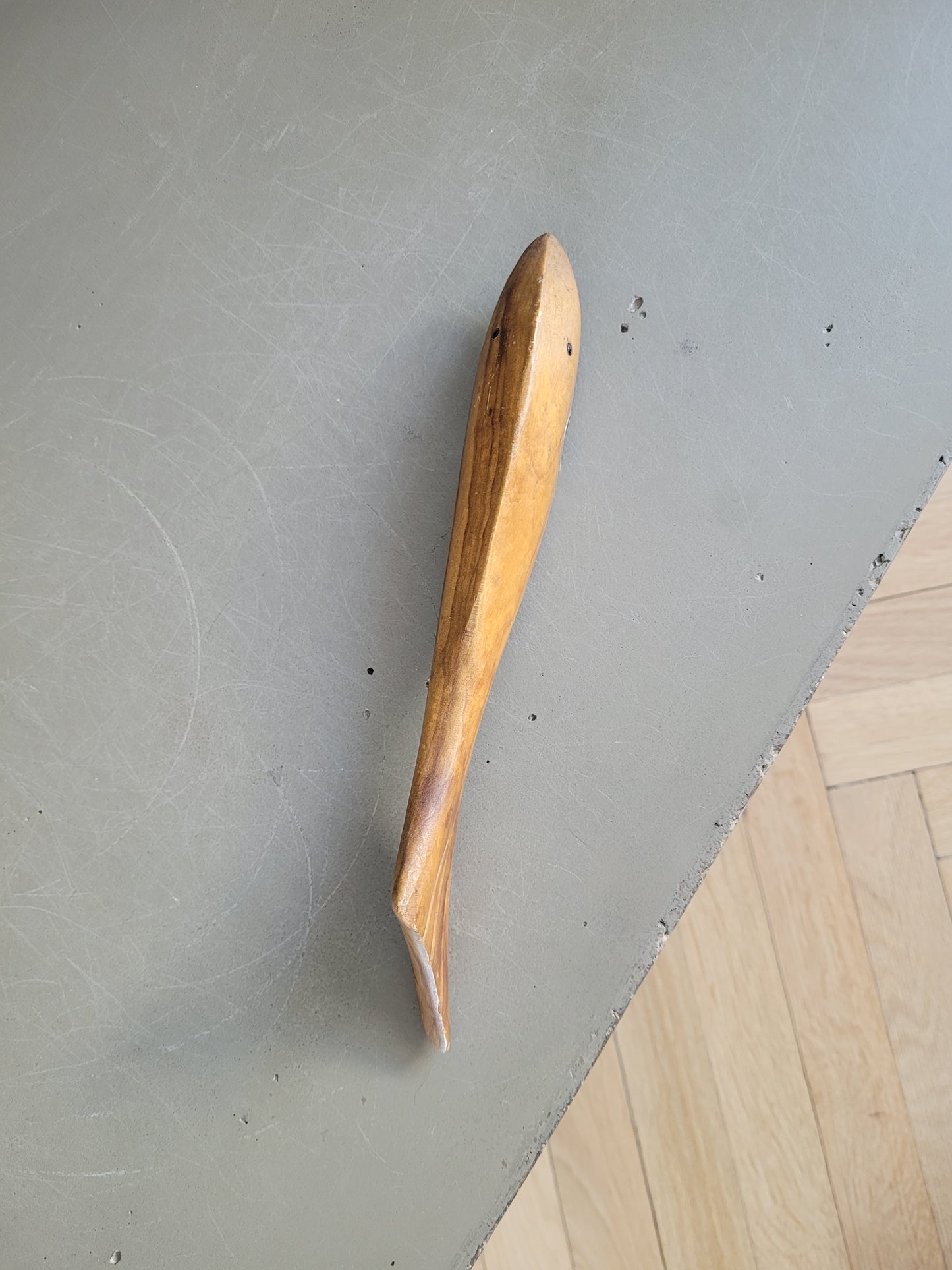 Décapsuleur requin vintage en bois - Ref 884