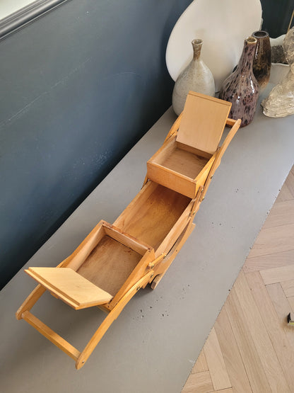 Travailleuse vintage en bois - Ref 605