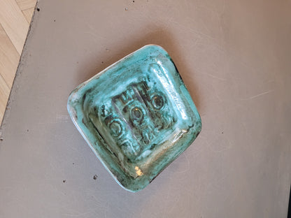 Vide-poche ancien en céramique signé MY - Ref 163