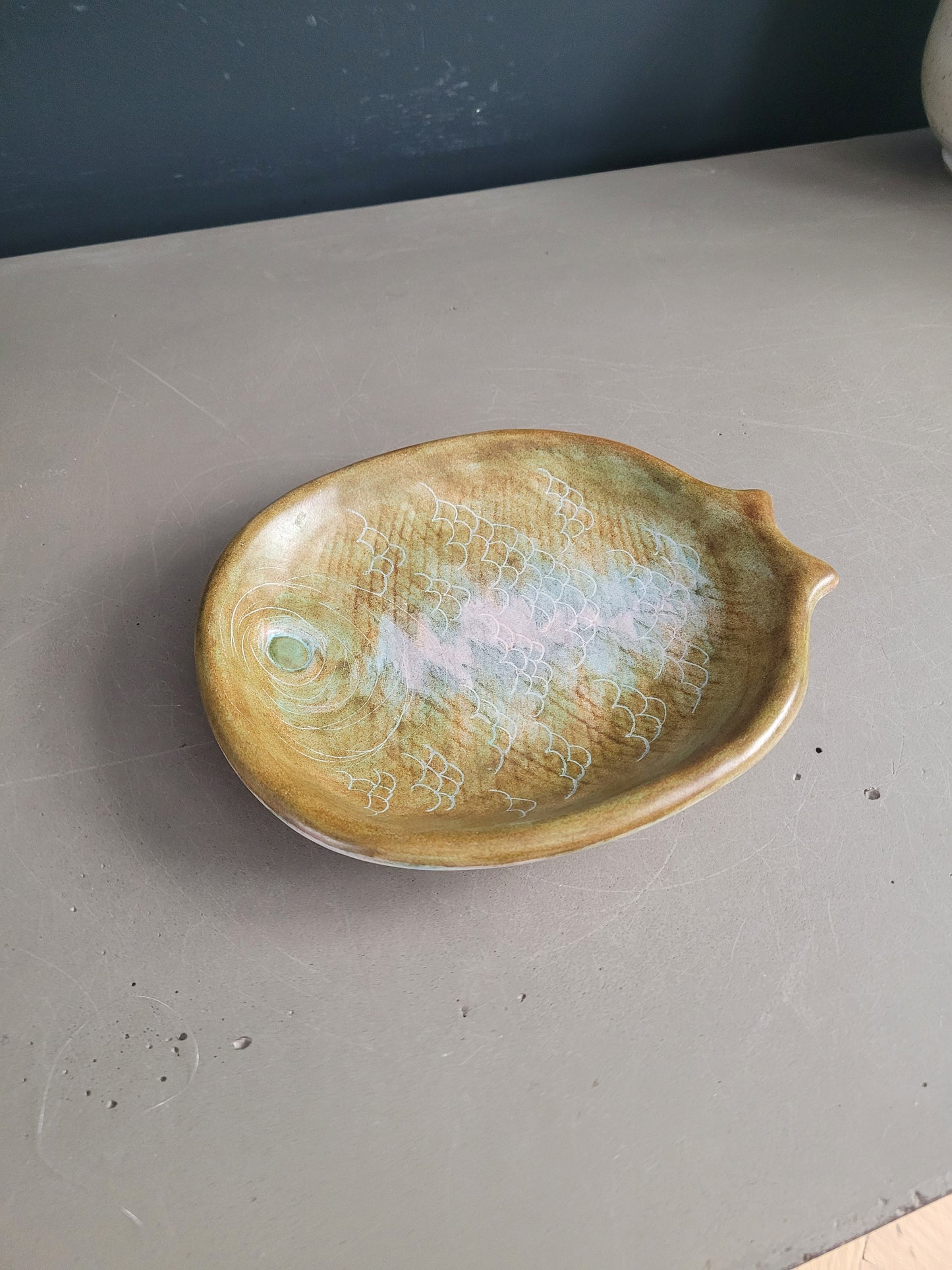 Assiette vide-poche poisson Marcel Guillot - Ref 979