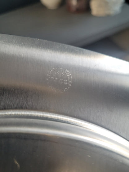 Plateau à fromage Bramah en Inox et teck - Ref 779