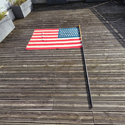 Grand drapeau de défilé - hampe 245cm - Ref 1423