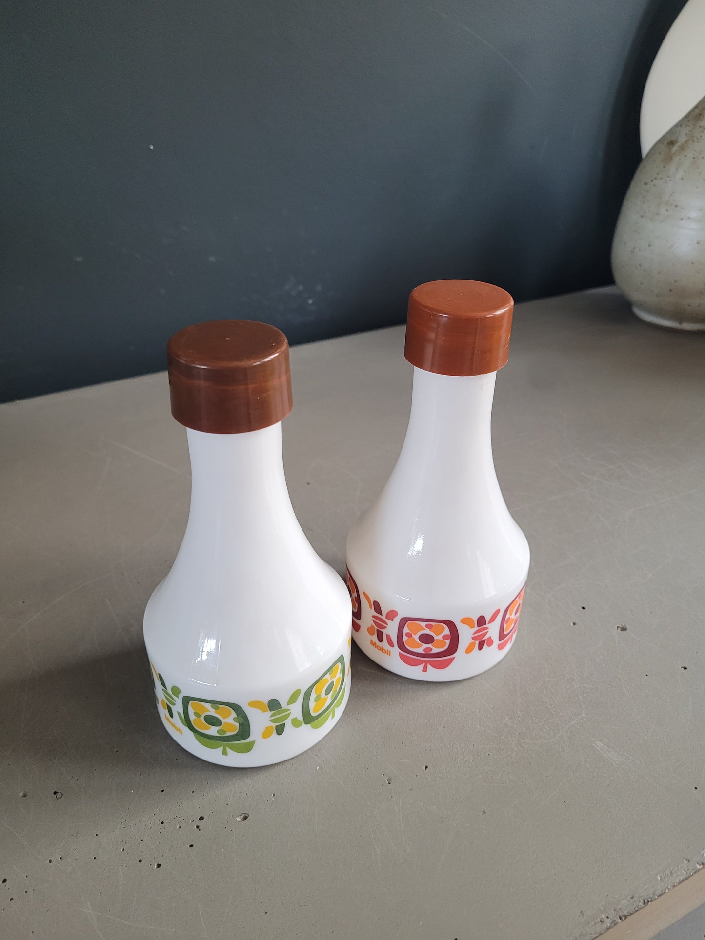 Service Mobil vintage huilier et vinaigrier - Ref 704