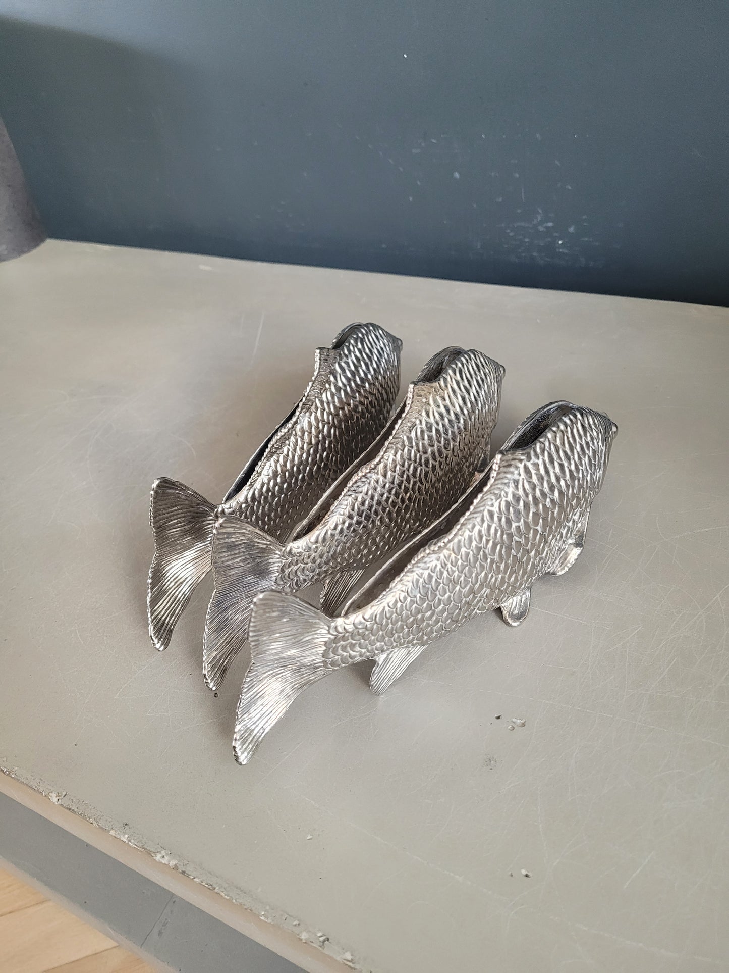 Trio de poissons porte-serviettes- Ref 607