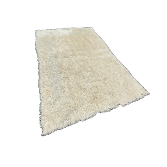Tapis en laine à longs poils - 240x160cm - Ref 1005