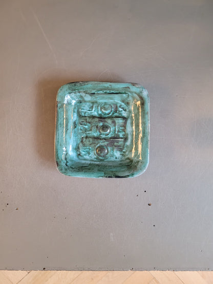 Vide-poche ancien en céramique signé MY - Ref 163