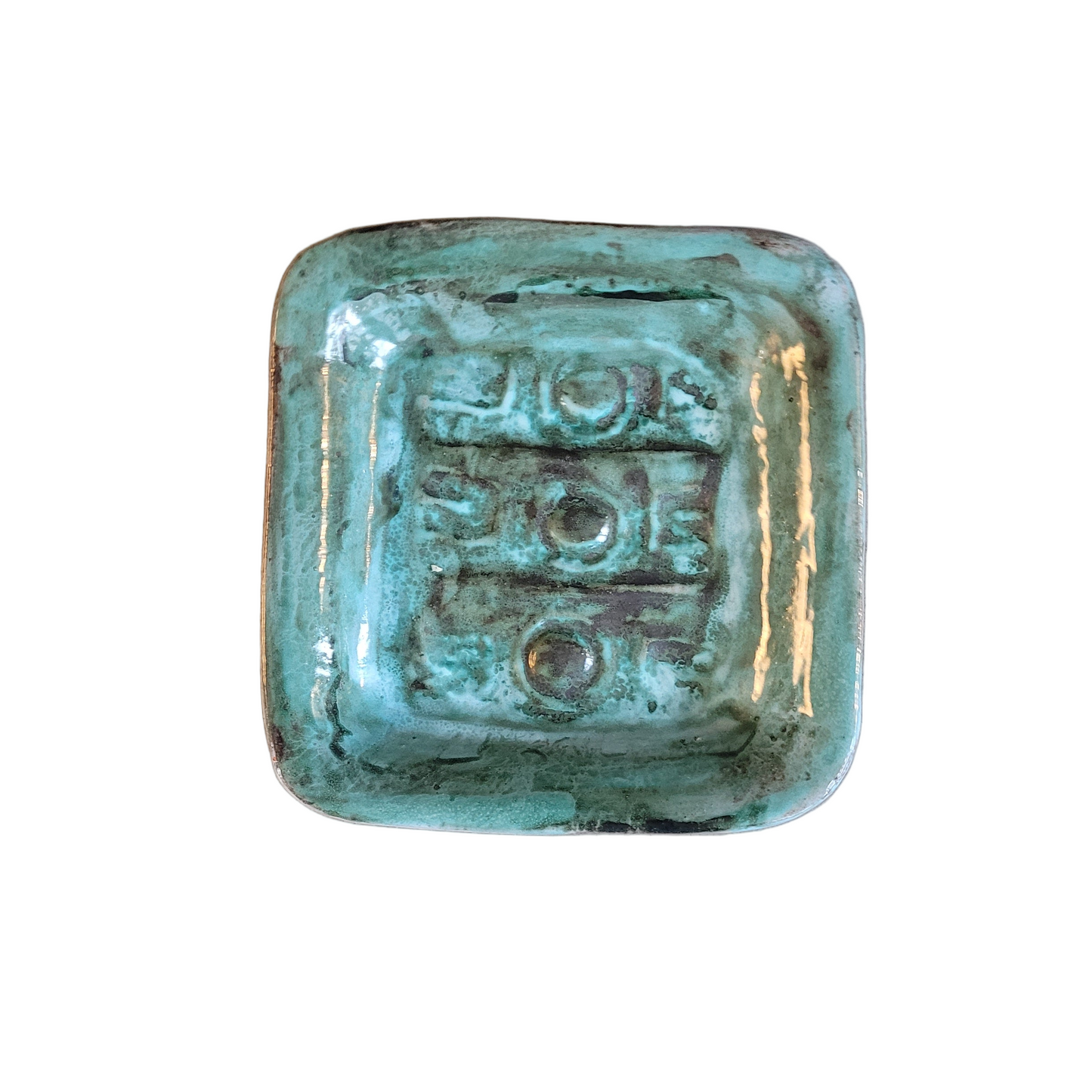 Vide-poche ancien en céramique signé MY - Ref 163