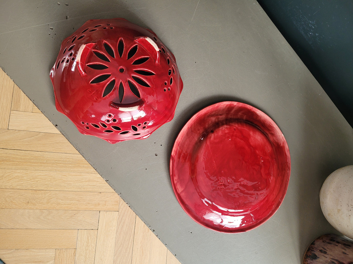 Égouttoir à fruits en céramique- Ref 813