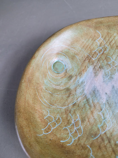 Assiette vide-poche poisson Marcel Guillot - Ref 979