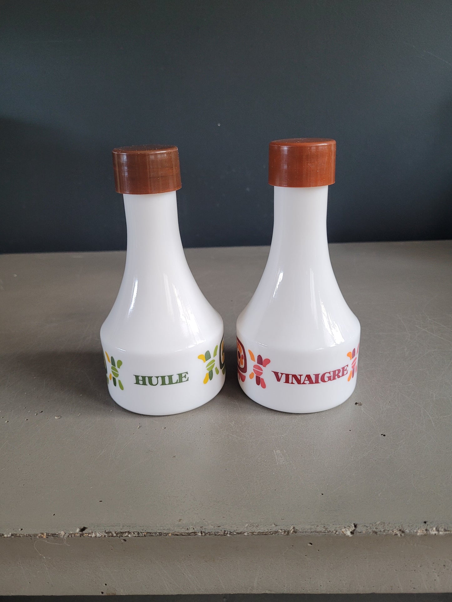 Service Mobil vintage huilier et vinaigrier - Ref 704