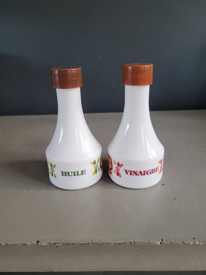 Service Mobil vintage huilier et vinaigrier - Ref 704