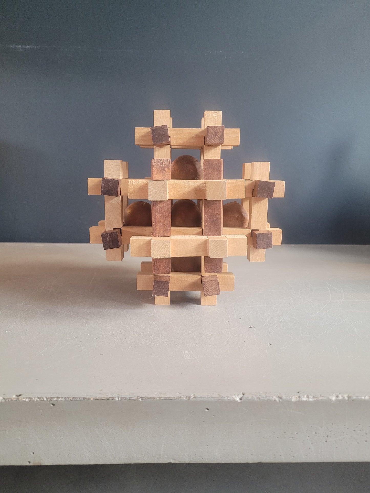 Casse-tête en bois et boules Janod - Ref 688