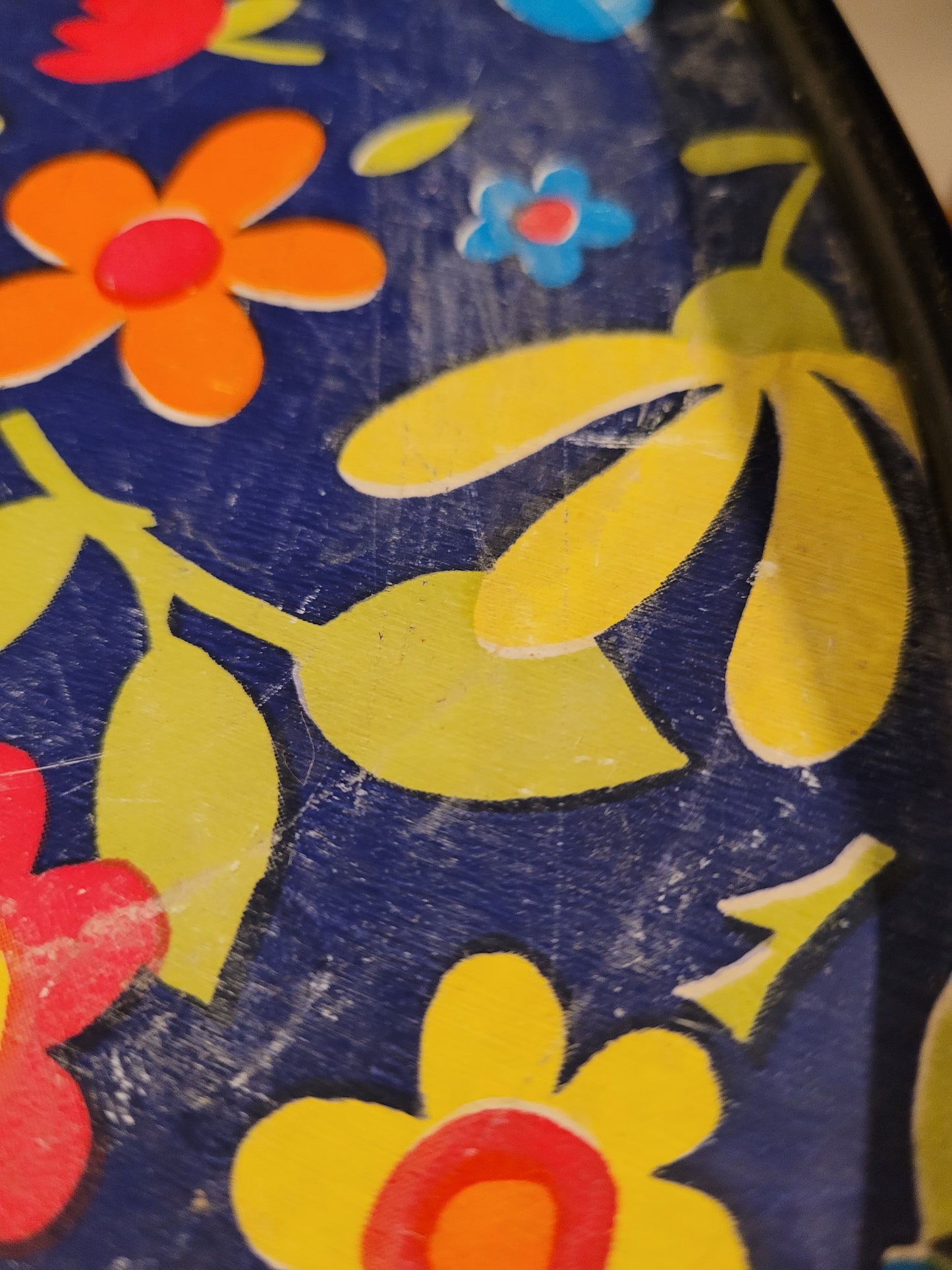 Paire de porte-plantes vintages  à motifs - Ref 574