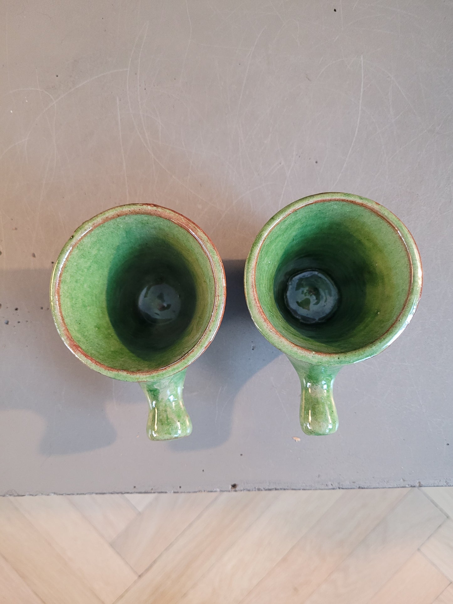 Paire de tasses à café en céramique - Ref 576