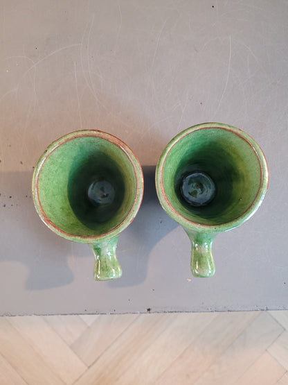 Paire de tasses à café en céramique - Ref 576