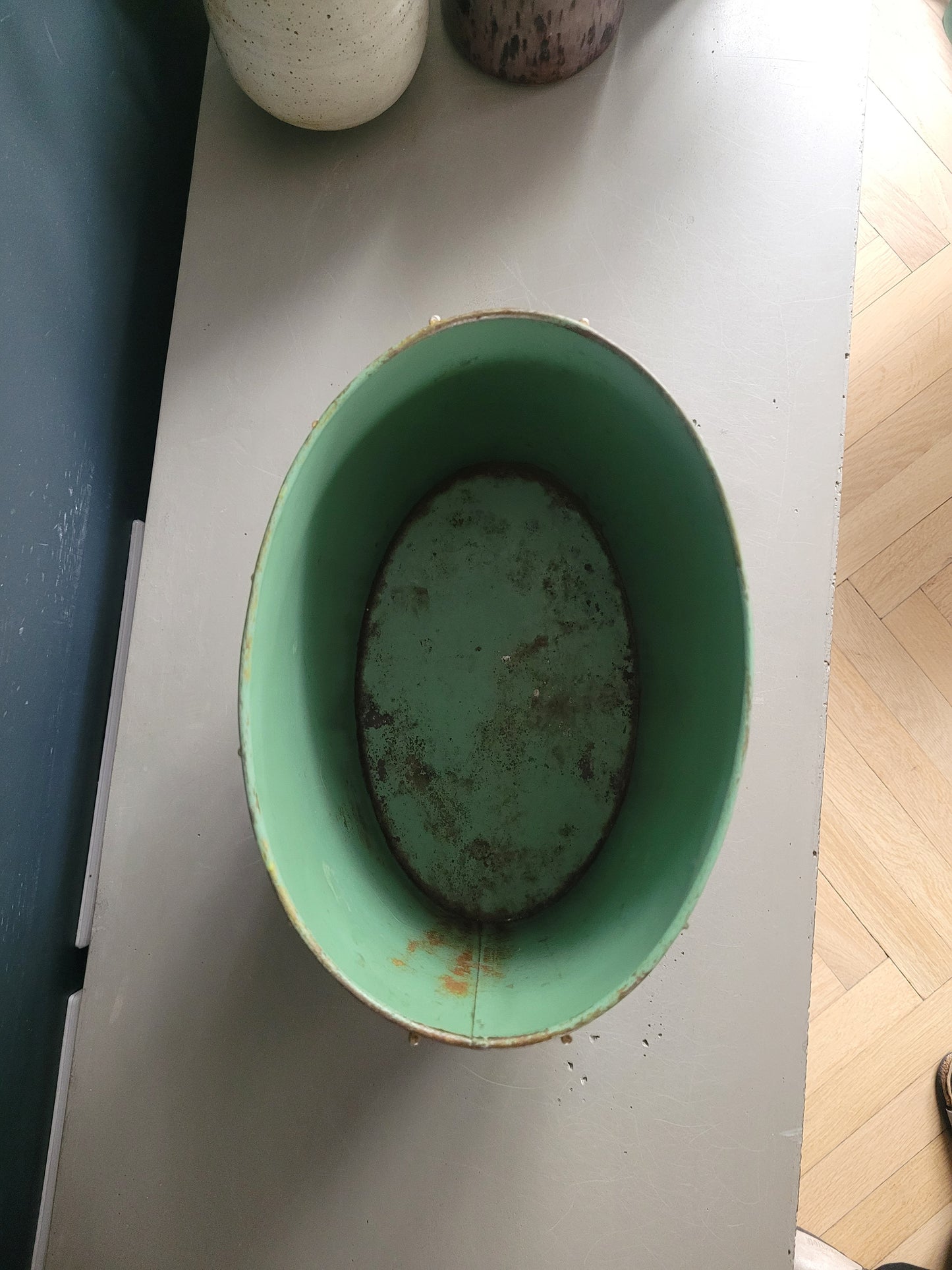 Cache-pot porte-plantes vintage - Ref 678