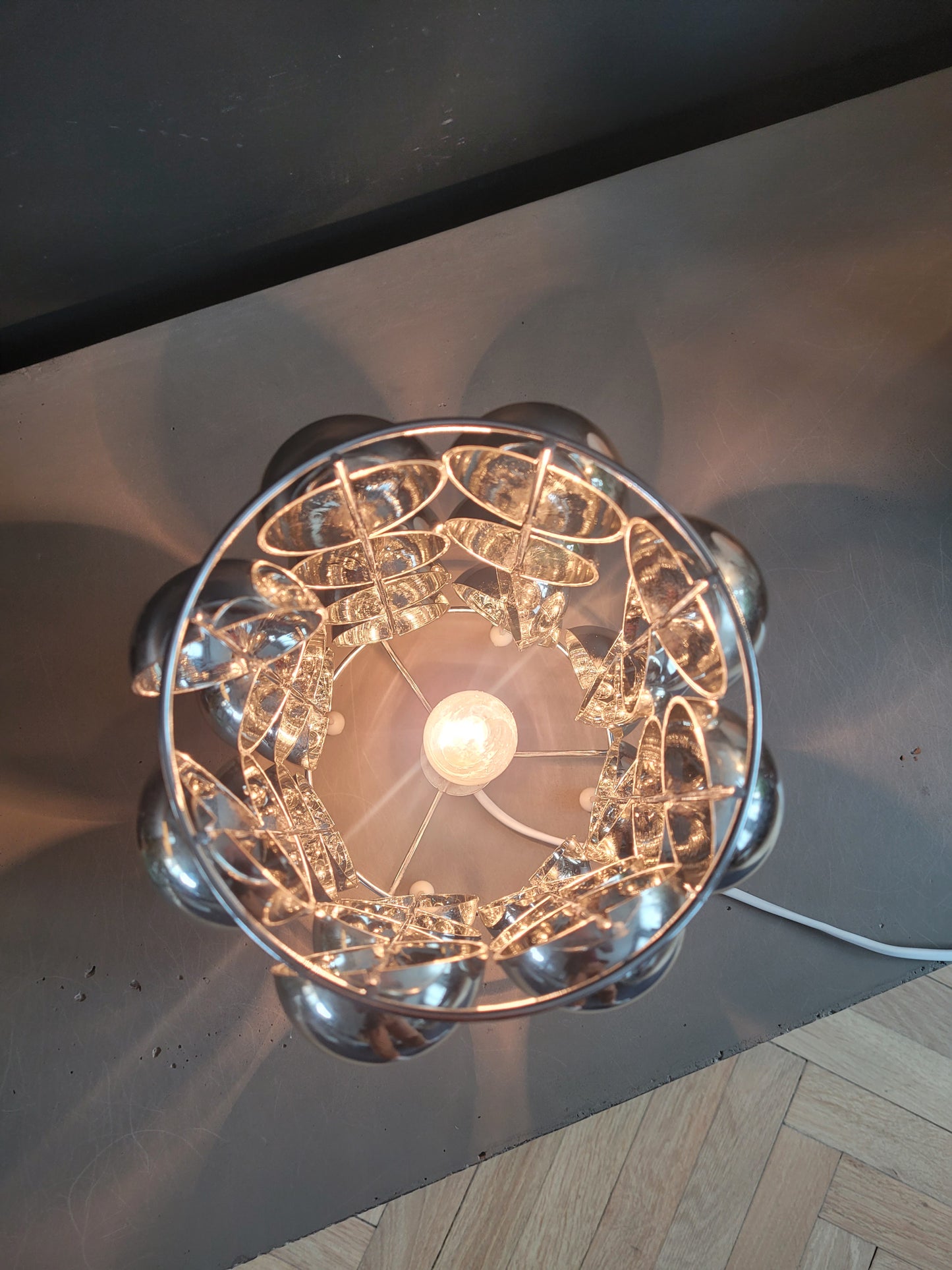 Lampe de table space age Kare Design vintage - Ref 309