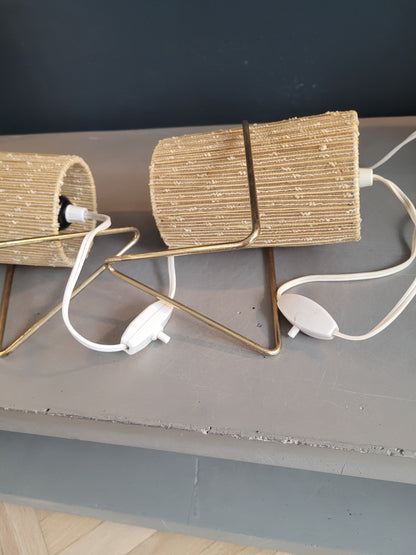 Paire de lampes orientables vintage - Ref 528