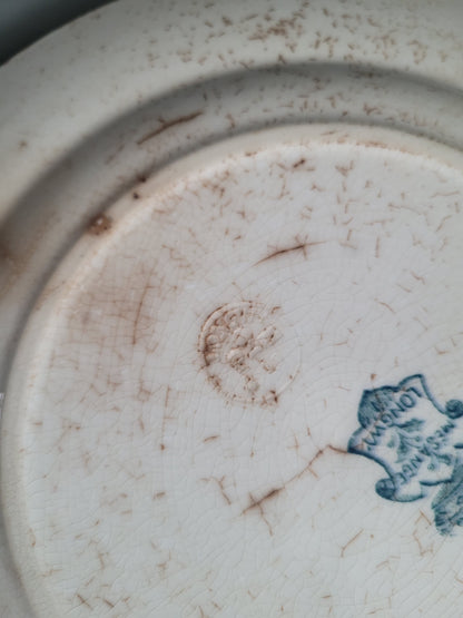 Longwy - 4 assiettes collection Mésange- Ref 545