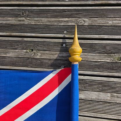 Grand drapeau de défilé - hampe 245cm - Ref 1422