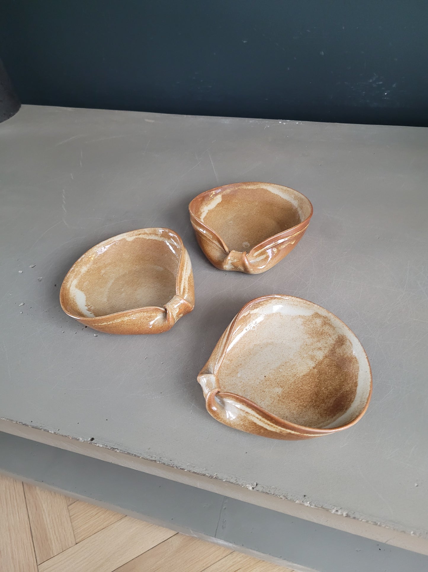 Trio de coupelles en céramique- Ref 759