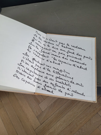 Georges Brassens Recueil de chansons, poèmes et partitions - Ref 585